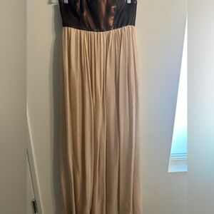 Fendi Cream & Brown Gown